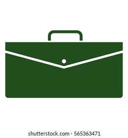 Vektorgrafik eines Green-Briefcase-Symbols
