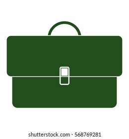 Vektorgrafik eines Green-Briefcase-Symbols

