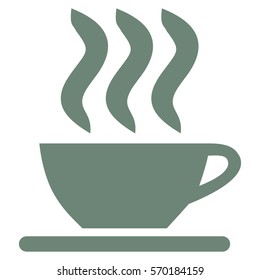 Ilustración vectorial del icono de la Copa Verde de Café
