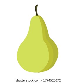 Ilustración vectorial de un compañero verde fresco.