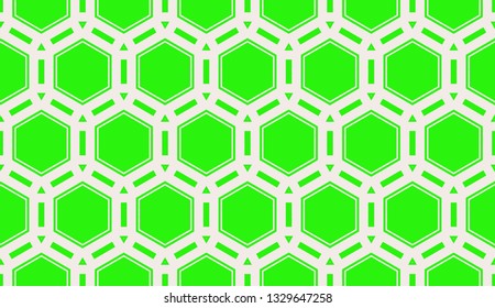 Vector illustration green geometric abstract background