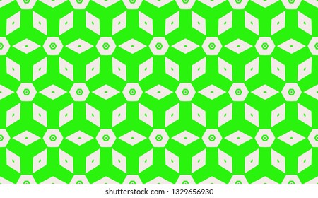 Vector illustration green geometric abstract background