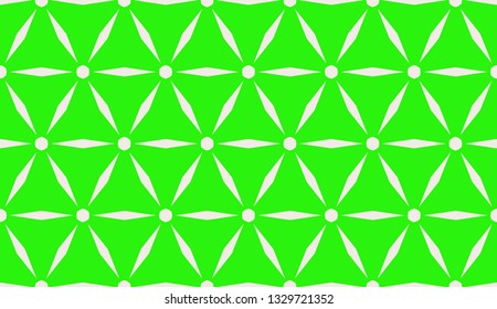 Vector illustration green geometric abstract background