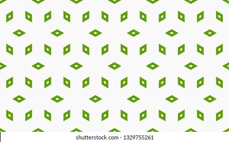 Vector illustration green geometric abstract background