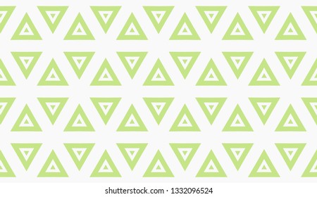 Vector illustration green geometric abstract background