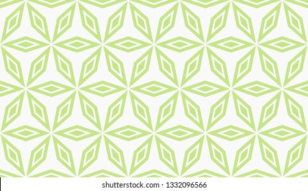 Vector illustration green geometric abstract background