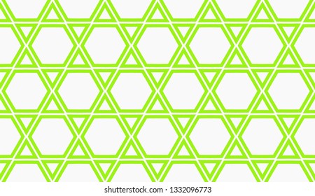 Vector illustration green geometric abstract background