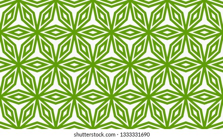 Vector illustration green geometric abstract background