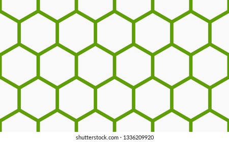 Vector illustration green geometric abstract background