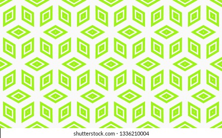 Vector illustration green geometric abstract background