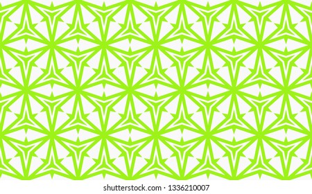 Vector illustration green geometric abstract background