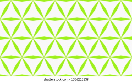 Vector illustration green geometric abstract background