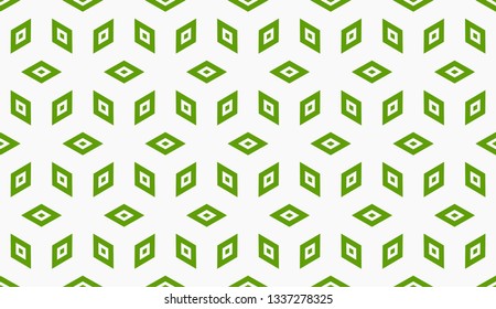 Vector illustration green geometric abstract background
