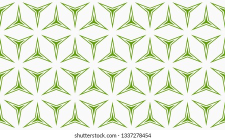 Vector illustration green geometric abstract background