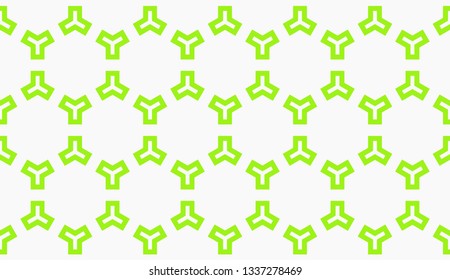 Vector illustration green geometric abstract background