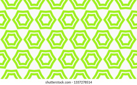 Vector illustration green geometric abstract background