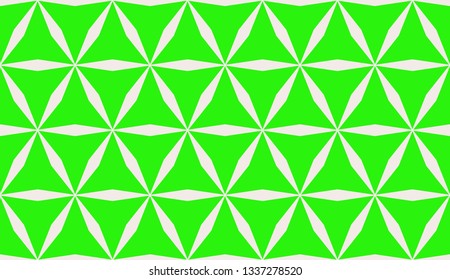 Vector illustration green geometric abstract background
