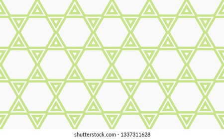 Vector illustration green geometric abstract background