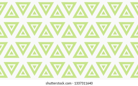 Vector illustration green geometric abstract background