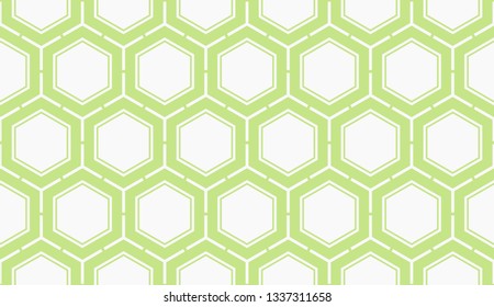 Vector illustration green geometric abstract background