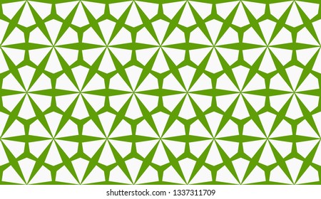 Vector illustration green geometric abstract background