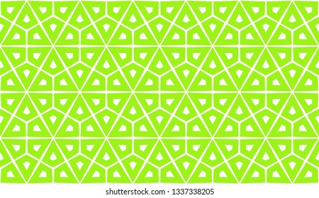 Vector Illustration Green Geometric Abstract Background Stock Vector Royalty Free