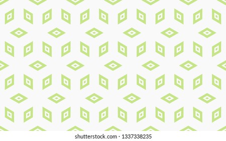 Vector illustration green geometric abstract background