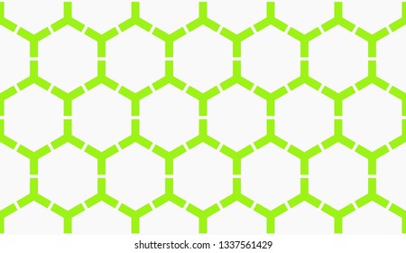 Vector illustration green geometric abstract background