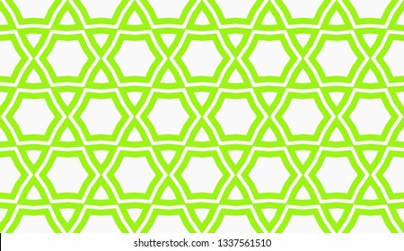 Vector illustration green geometric abstract background