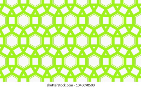 Vector illustration green geometric abstract background