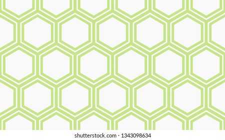 Vector illustration green geometric abstract background