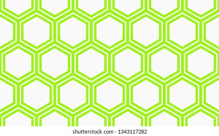 Vector illustration green geometric abstract background
