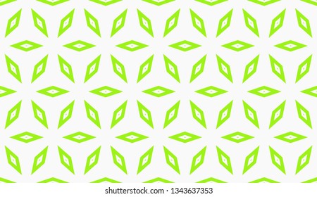 Vector illustration green geometric abstract background