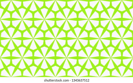 Vector illustration green geometric abstract background
