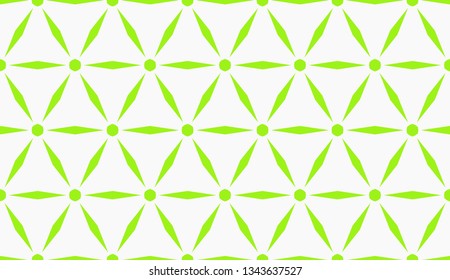 Vector illustration green geometric abstract background