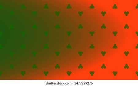 Vector illustration green geometric abstract background.
