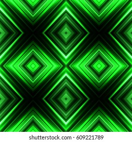 Vector illustration green glowing background for greeting card, postcard, business card or poster