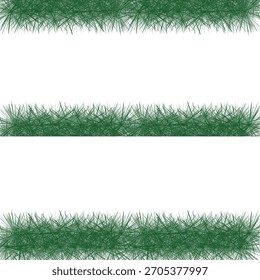 Vektorgrafik von grünem Gras