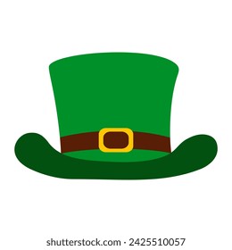 Vector illustration with green hat for St. Patrick’s Day