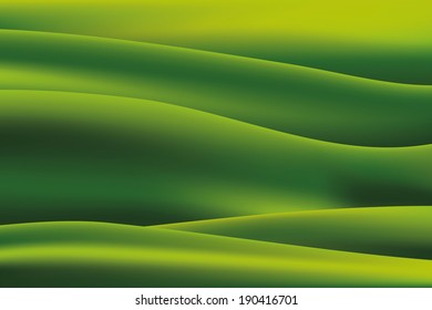 Vector illustration of green landscape background