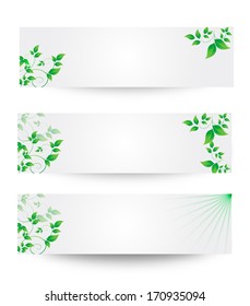Vector illustration of Green leaf