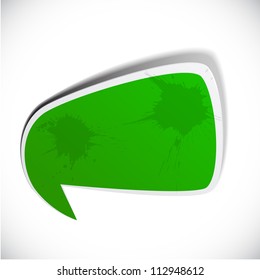 Ilustración vectorial del discurso de presentación del Libro Verde.