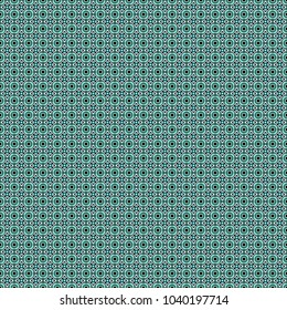 Vector illustration. Green, white and blue abstract background painted geometry shine and layer element seamless pattern.