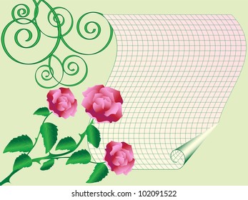 Vector Illustration: greeting card