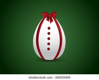 Vector illustration or greeting card design for Easter.