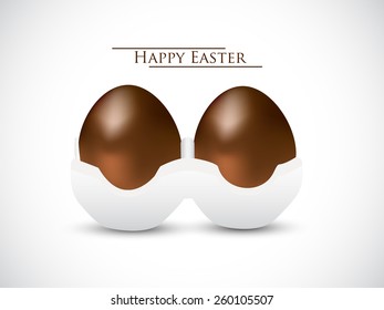 Vector illustration or greeting card design for Easter.
