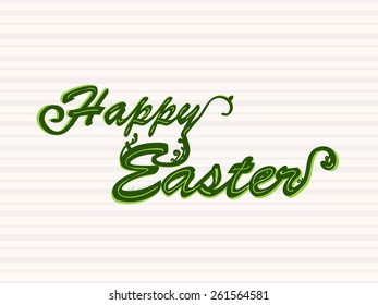 Vector illustration or greeting card for Easter.