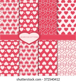 Vector illustration or greeting card for happy valentine day.