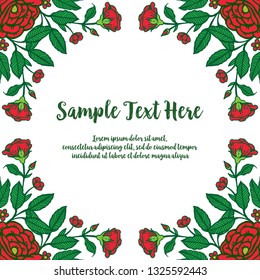Vector illustration greeting card hello spring with various forms of flower frames hand drawn