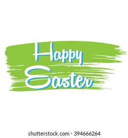 Vector illustration or greeting cards for happy easter.